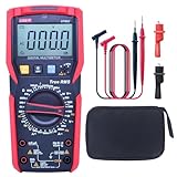 UNI-T UT89X Digital Multimeter Tester, TRMS 6000 Counts AC DC 1000V Multimetro Volt Ohm Meter Automotive Electrical Capacitance Multimeter, Measures Current Temperature NCV Resistance