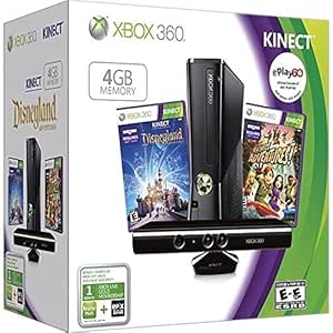 Xbox 360 4GB Console with Kinect Holiday Value