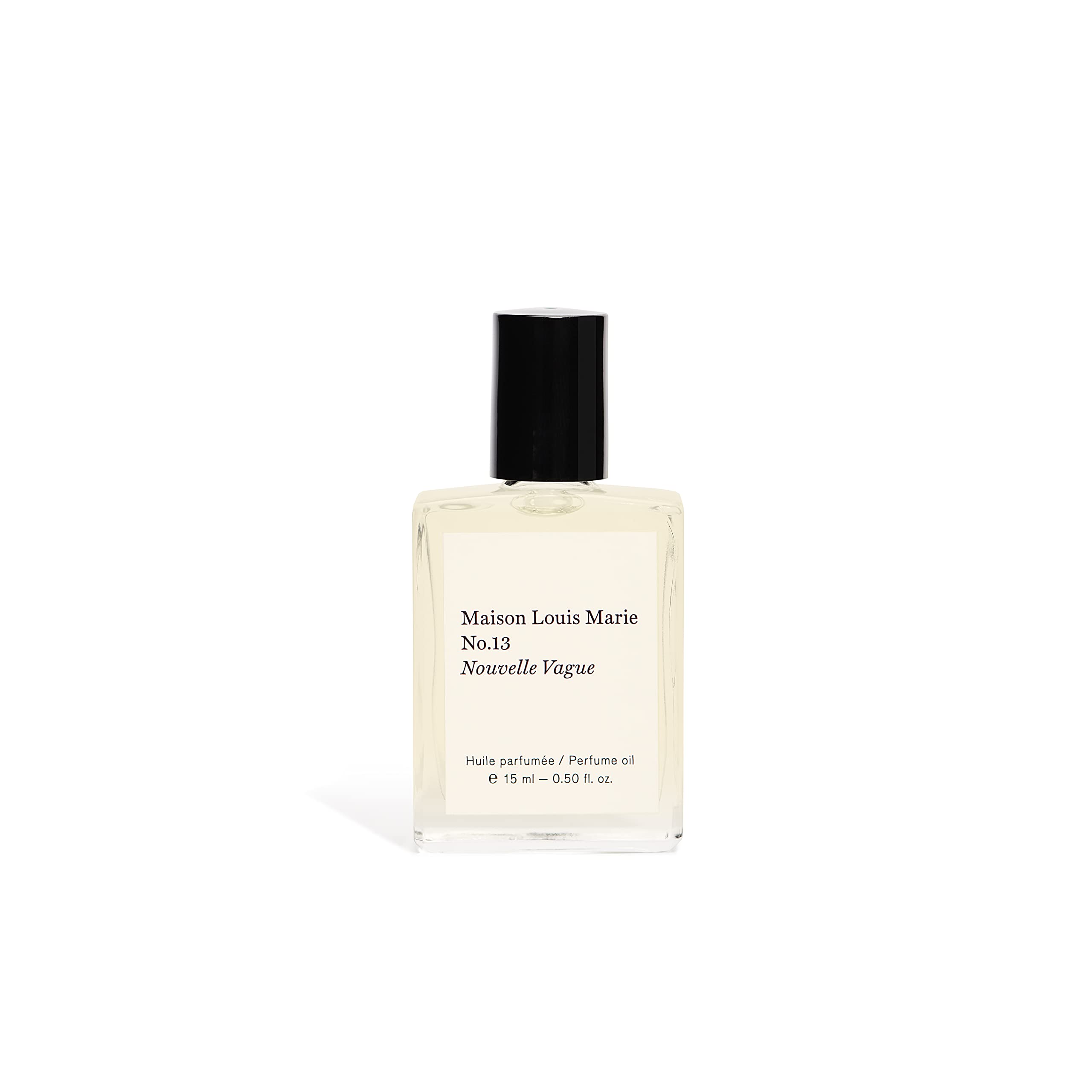 Maison Louis Marie - No.13 Nouvelle Vague Natural Roll-On Perfume Oil | Luxury Clean Beauty + Non-Toxic Fragrance (0.5 fl oz | 15 ml)