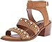 Nine West Women's RICHGAL Suede Heeled Sandal