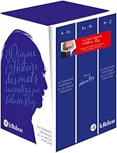 Download Le Dictionnaire Historique de la langue française - Coffret compact 3 volumes - Nouvelle édition augmentée PDF