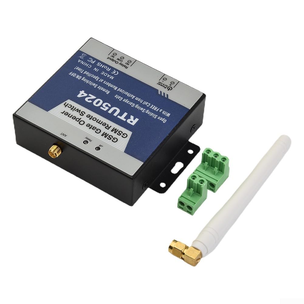 Système de contrôle d'accès GSM RTU5024 Relais d'ouverture de porte GSM pour télécommande de portes et portails par téléphone portable SMS