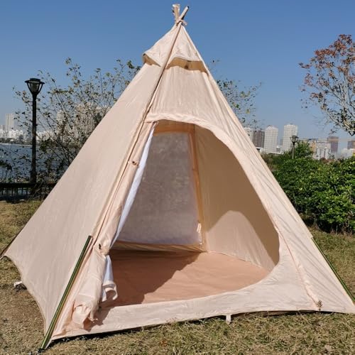 Carpa de Camping Piramidal Oxford 300D para 3-4 Personas miniatura 3