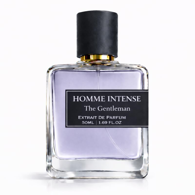 HOMMEINTENSE The Gentleman Perfume Spray 50ML | Rich, Warm & Woody Long Lasting Fragrance for Men & Women | Elegant Scent for Daily Wear, Office & Evening Occasions | Travel-Friendly Bottle