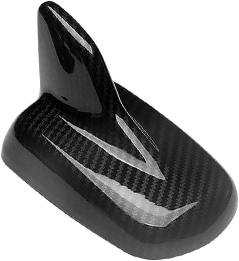 Shark Fin Antenna Aerial Cover Carbon Fiber Style Compatible for Audi Q7 2016-2019 Q5 2018-2023