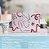 IModeur Matte Red Permanent Vinyl Roll - 30.5 x 152.5 cm Self Adhesive Vinyl for Cup, Red Vinyl for Birthday Gift, Party Ornaments, Home Decor #4
