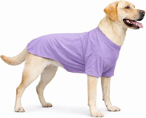 Miniatura 68 de Lovelonglong Ropa para mascotas, disfraces para perro, ropa de perro salchicha, camiseta en blanco para perros salchicha, Corgi 100% algodón, rosa