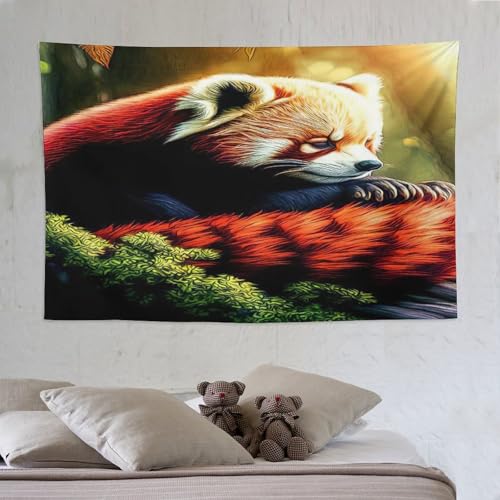 Tenture décoration murale panda pour relooker facilement un grand mur