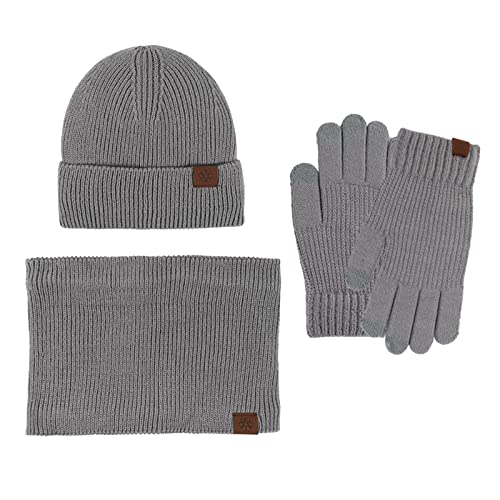 Bonnet femme coupe-vent doublé velours avec tour de cou thermique épais