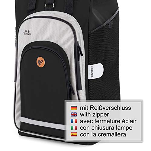 Andersen Shopper Tura Alu klappbar mit Kugellagerrad Ø 29cm und 62 Liter Tasche Hydro 2.0 mit Kühlfach schwarz – Bild 5