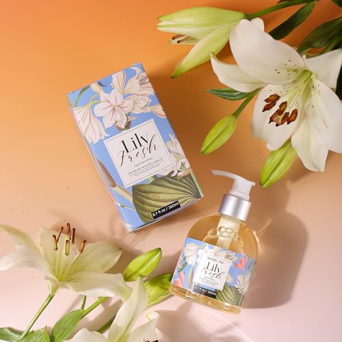 Image of ROMIIE ZOI Liquid Hand Soap with Gift Box - Lily Fresh - 260ml / 8.7 fl.oz