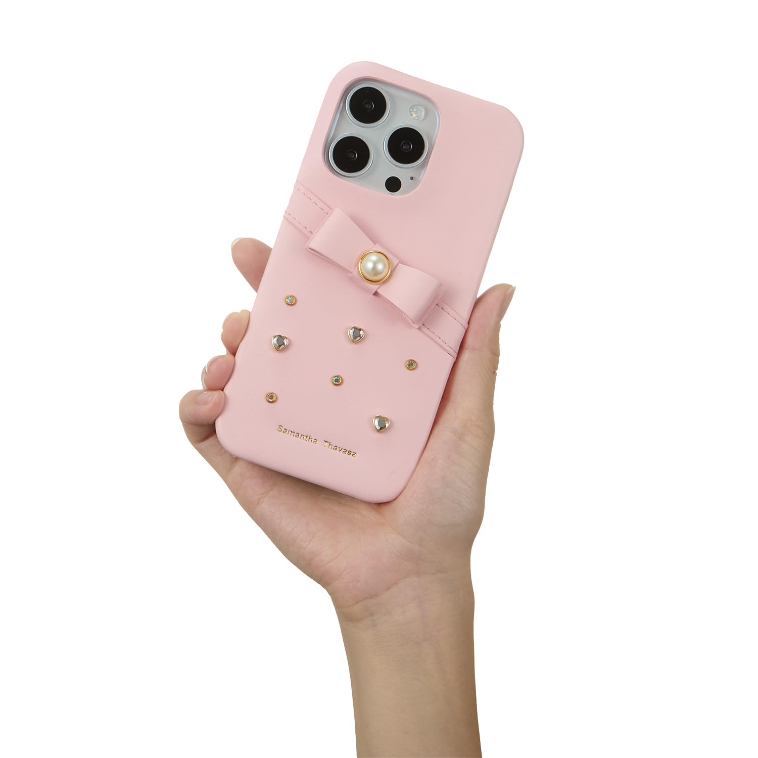 Amazon.co.jp: [Samantha Thavasa] iPhone 16 Pro ケース 背面型