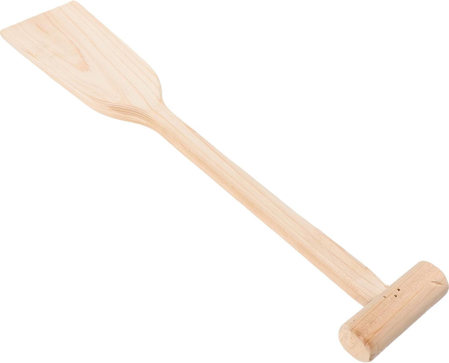 Outanaya Lightweight Wood Paddle for Canoes 19.5 Inch Portable Wooden Oar with Sturdy, Beautifully Crafted Design for Exploring Water and Drifting Activities