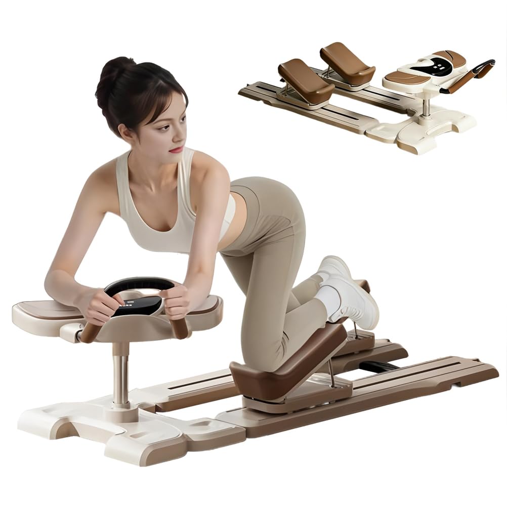 Fitness-Fettverbrennungs-Crawler-Maschine, Bauchtrainer-Ausrüstung für das Heimstudio, verstellbare Core-Trainingsmaschine für Bauch, Rücken, Gesäß- und Beinmuskulatur