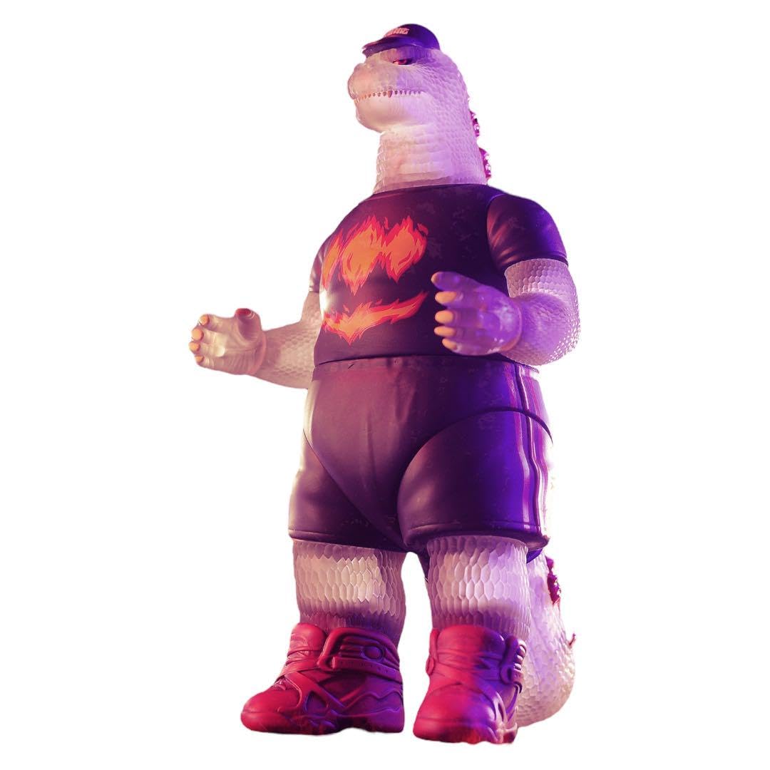 ノジラ　紅蓮　レッドフレーム　ジャンボ　フィギュア　怪獣　モンスター　ソフビ ノジラ紅蓮レッドフレームジャンボフィギュア怪獣モンスターソフビ