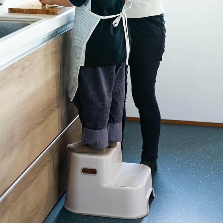 [ケユカ] KEYUCA 滑り止め付 キッズ2段 ステップ (W34×D38×H26cm) 子ども用 ステップ台 踏み台 キッチン 料理 お手伝い ノーマル