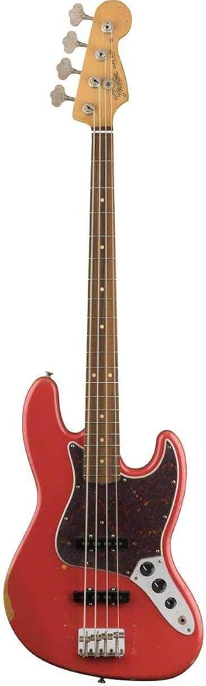 Fender Road Worn Anos 60 Jazz Bass - Placa de dedo Pau Ferro