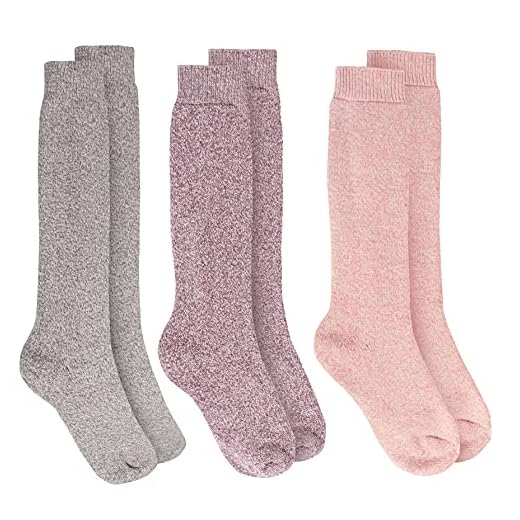 Sock Stack 3 par Wellington stövelsockor för kvinnor The Original Wellington Wellie Sock UK storlek 4–8