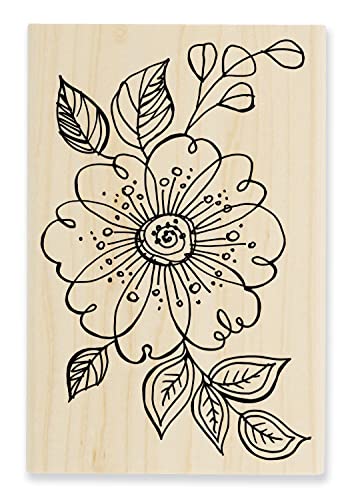 Tampon STAMPENDOUS Pop Big Floral Pop pour carterie créative