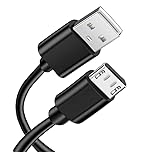 KP TECHNOLOGY Fast Charger Cable for Nokia 105 4G / 110 4G / 2720 Flip / 800 Tough / 8000/3310 / 2660 Flip / 5710 XA / 8210 4G, [1m/3.3ft] USB Micro Charging Cable (Micro USB) (BLACK)