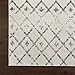 nuLOOM 10x14 Moroccan Blythe Area Rug, Grey, Faded Bohemian Design, Stain Resistant, For Bedroom, Dining Room, Living Room, Hallway, Office, Kitchen, Entryway