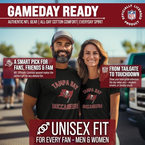 Image of NFL Gameday Cotton Blend T-Shirt for Men and Women - Licensed