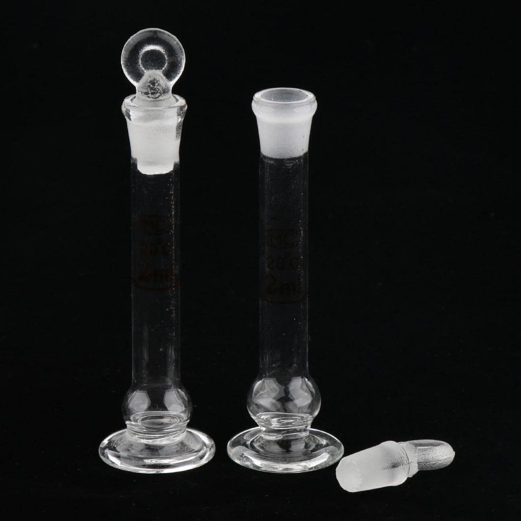 SECRET DESIREMicro Volumetric Flask with Base and Ground Stopper 1-10 mL 2 ml|Business & Industrial