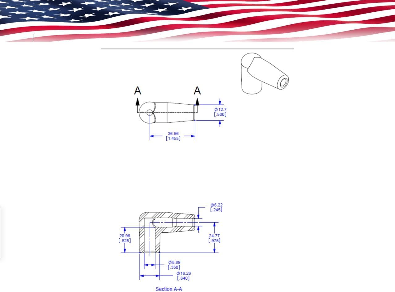 Spark Plug Wire Set Replacement for HEI SBC BBC 350 383 454 Electronic 8MM Silicone 9618V