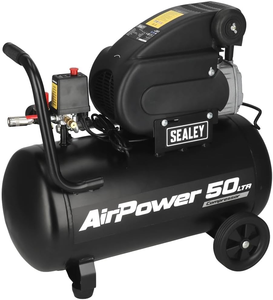 Pressure switch and regulator on Sealey SAC5020A Air Compressor