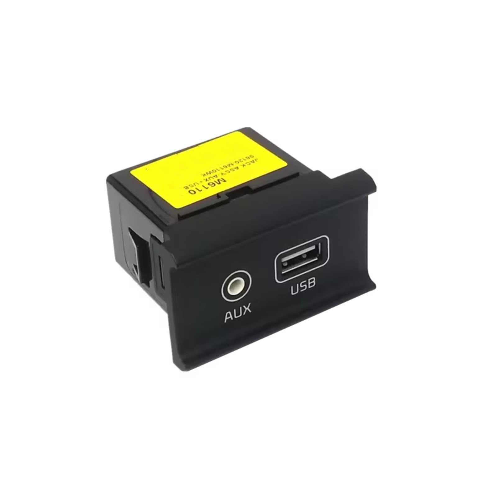 Adaptateur d'interface USB AUX Compatible Avec Kia Pour Forte 2018 2019 2020 2021 Adaptateur D'interface AUX Prise USB Port Jack Assemblage 96120M6110