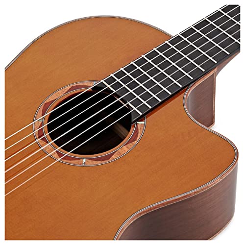 Image of Yamaha NCX3C NT Cedar Top Cutaway Acoustic-Electric Nylon-String Classical Guitar With Reinforced Carrying Bag , Natural