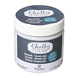 Rayher 38872000 vernice trasparente fissativa 118ml ultra opaca a base d acqua per vernici a gesso chalk paint shabby chic decorazioni mobili fai da te