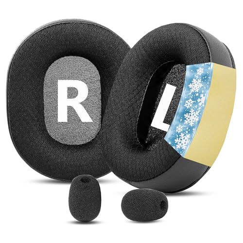 HAIZEEN Coussinets Compatibles avec Turtle Beach Ear Force Stealth 450,700,420X, 600, 500P,PX5,PX3,X12, Ear Force XO Seven Gaming Headset Coussinets de Rechange (Gel Refroidissant)