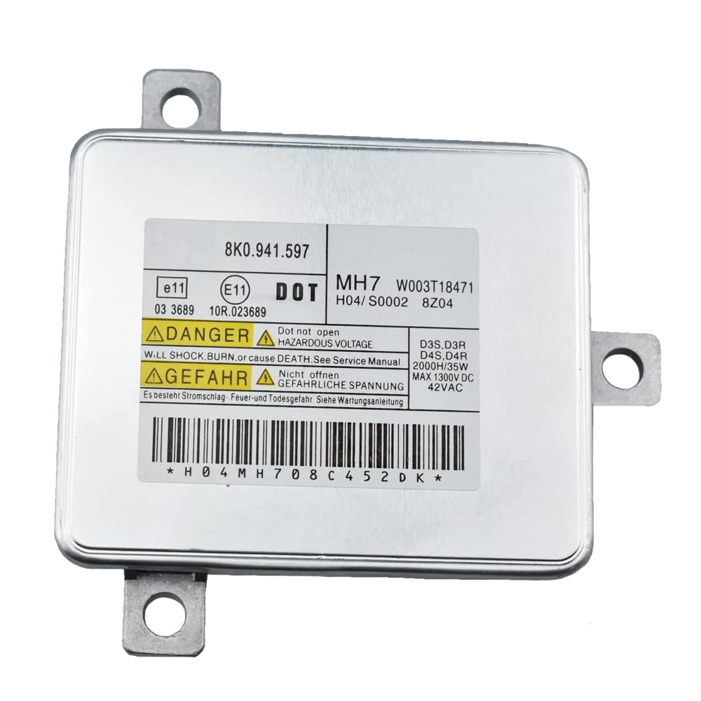 Scheinwerfer VorschaltgeräT Scheinwerferlampe HID-Vorschaltgerät Passend for Audi A3 2008-2013 A4 2007-2011 for VW 8K0941597 8K0941597C 2048703226