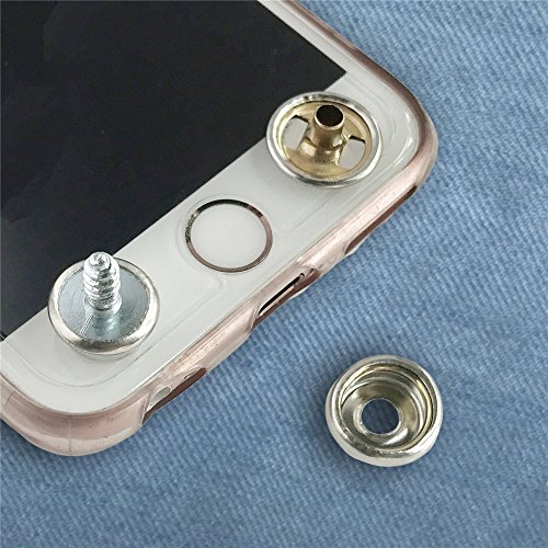 Fastener Screw Snaps,Marine Grade 60 Pieces Boat Canvas Snaps Stainless Steel Fastener Screw Snaps -3/8" Socket #6-3/8" Screw (Silver #6-3/8")