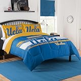 UCLA Bruins Comforter Set – Bruins Bedding for Dorms, Guest Rooms, RVs, Tailgates & UCLA Game Day Decor, Full/Queen