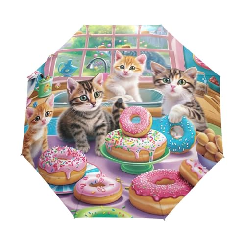 Parapluie pour la pluie compact GAIREG style chat pour aller travailler