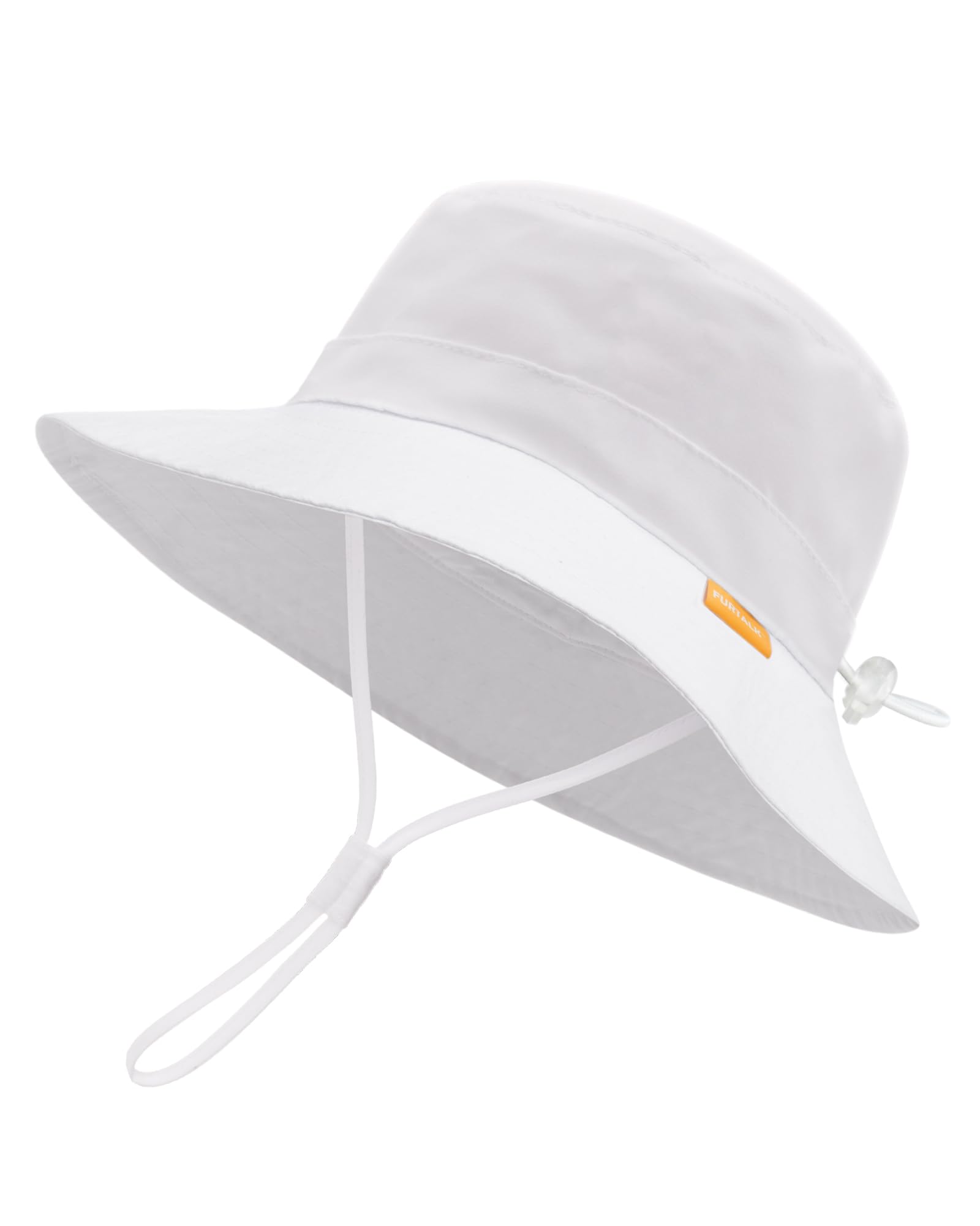 FURTALK Baby Kleinkind Kinder Sonnenhut UV-Schutz Fischerhut Jungen Mädchen Verstellbarer Faltbare Sommer Strand Sonnenschutz Bucket Hat mit Breite Krempe
