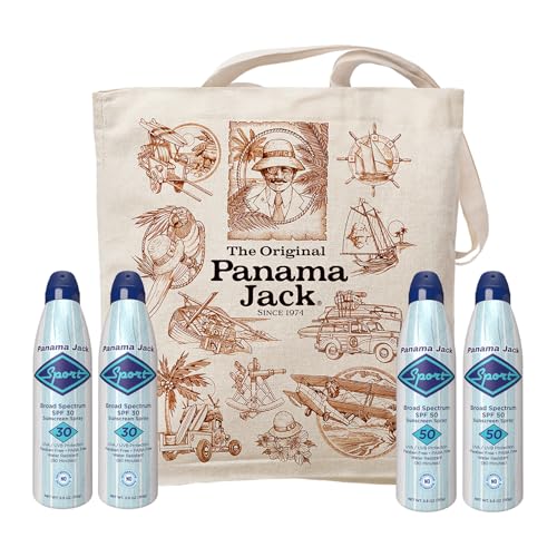 Panama Jack Sunscreen Packs - The perfect Sunscreens and Skin Care for every Occasion (Total Sport)