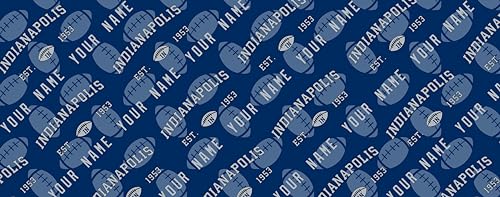 indianapolis custom personalized gift wrapping paperindianapolis packaging paperindianapolis sports decorationwrap gift to make the gift look more beautifulclassic gifts of sports fans