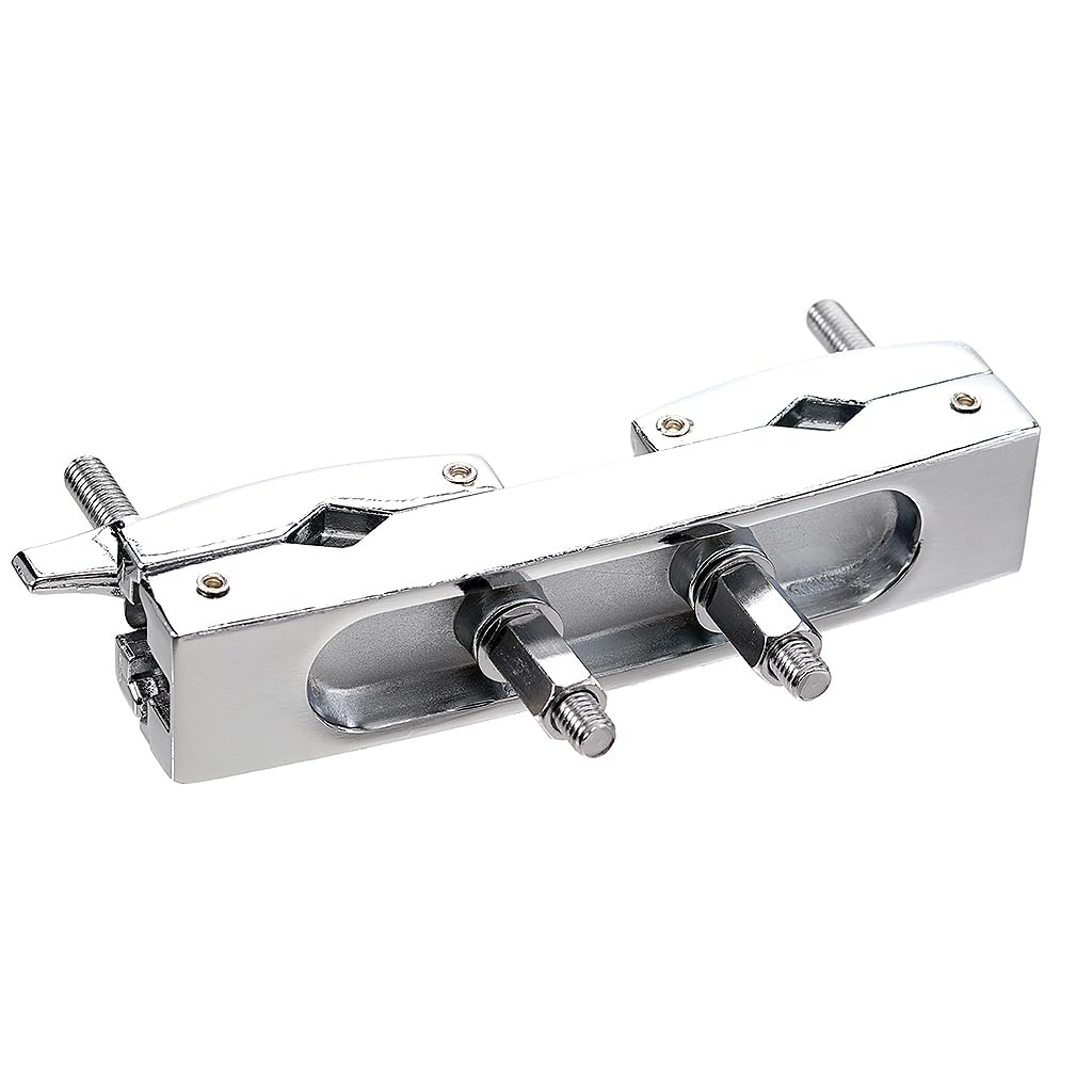 Supporto per asta per piatti RuiJOTWAT con morsetto multiplo a sgancio rapido regolabile per supporto per asta per piatti per batteria