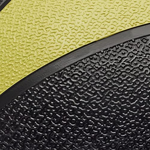 Amazon Basics Weighted Medicine Ball For Workouts Exercise Balance Training, 6 Pounds, Yellow/Black #TOP3