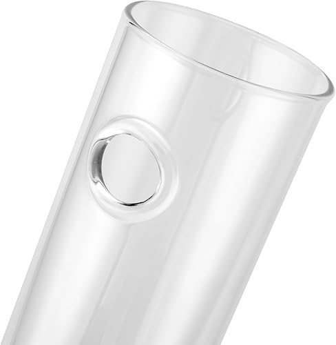 Miniatura 3 de 6 macetas de cristal montadas en la pared, soporte para plantas de tubo de vidrio de pared, floreros de vidrio transparente para colgar en la pared,