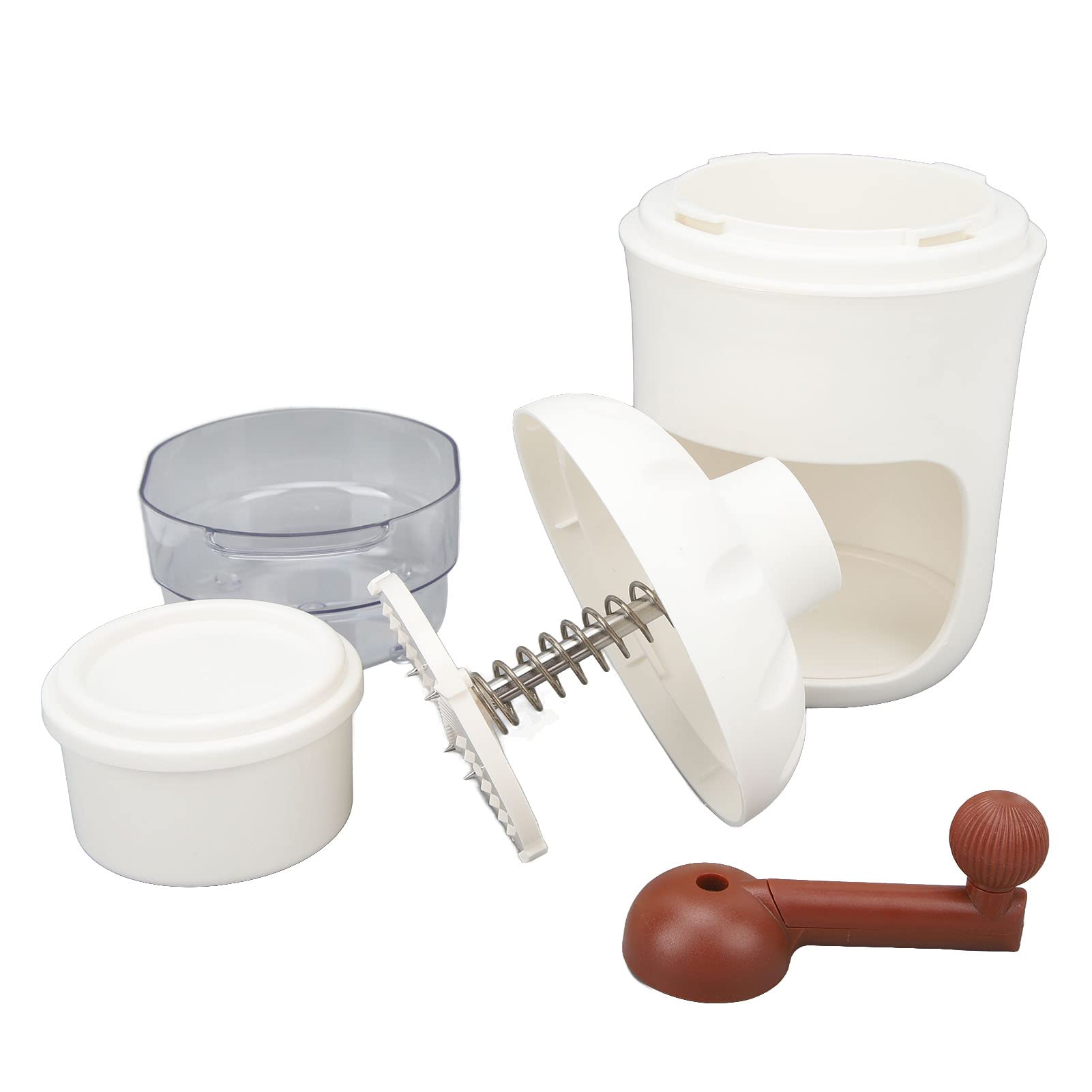 Generic Hand Crank Ice Crusher, Anti Slip Handle Manual Shaved Ice Maker Labor Saving Multi Function Easy To Operate for Kitchen, Generich8ti2pcm0w