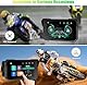 [2025] CAMECHO Carplay Motorrad Navi Display für Moto, 5 Zoll HD IPS Touchscreen IP68 Wasserdicht Motorcycle Navigationsgeräte mit Wireless Carplay Android Auto Bluetooth 5.0