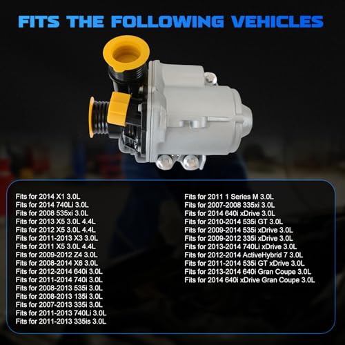 11517632426 Electric Water Pump for BMW N54 and N55 3.0L Turbo Engines - Image 3