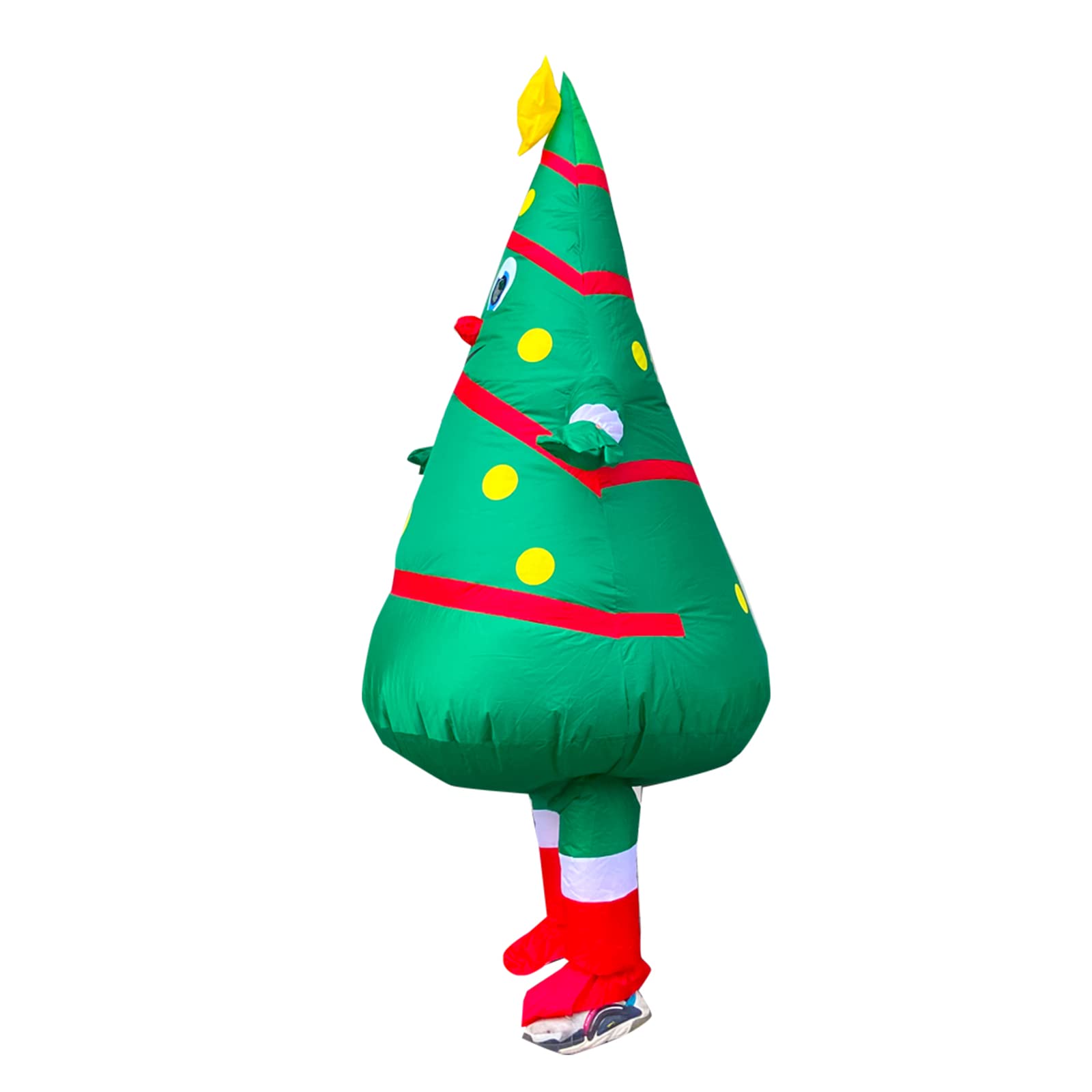 Arokibui Inflatable Christmas Tree Costume Blow up Christmas Costume Cosplay Party Halloween Festive Suit Xmas Suit Decor - Image 4