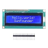 SunFounder LCD1602 Module with 3.3V Backlight Compatible with Arduino R3 Mega2560 Raspberry Pi 16x2...