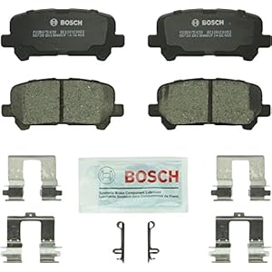 BOSCH BC1281 QuietCast Premium Ceramic Disc Brake Pad Set – Compatible with Select Acura MDX, ZDX; Honda Odyssey, Pilot; REAR
