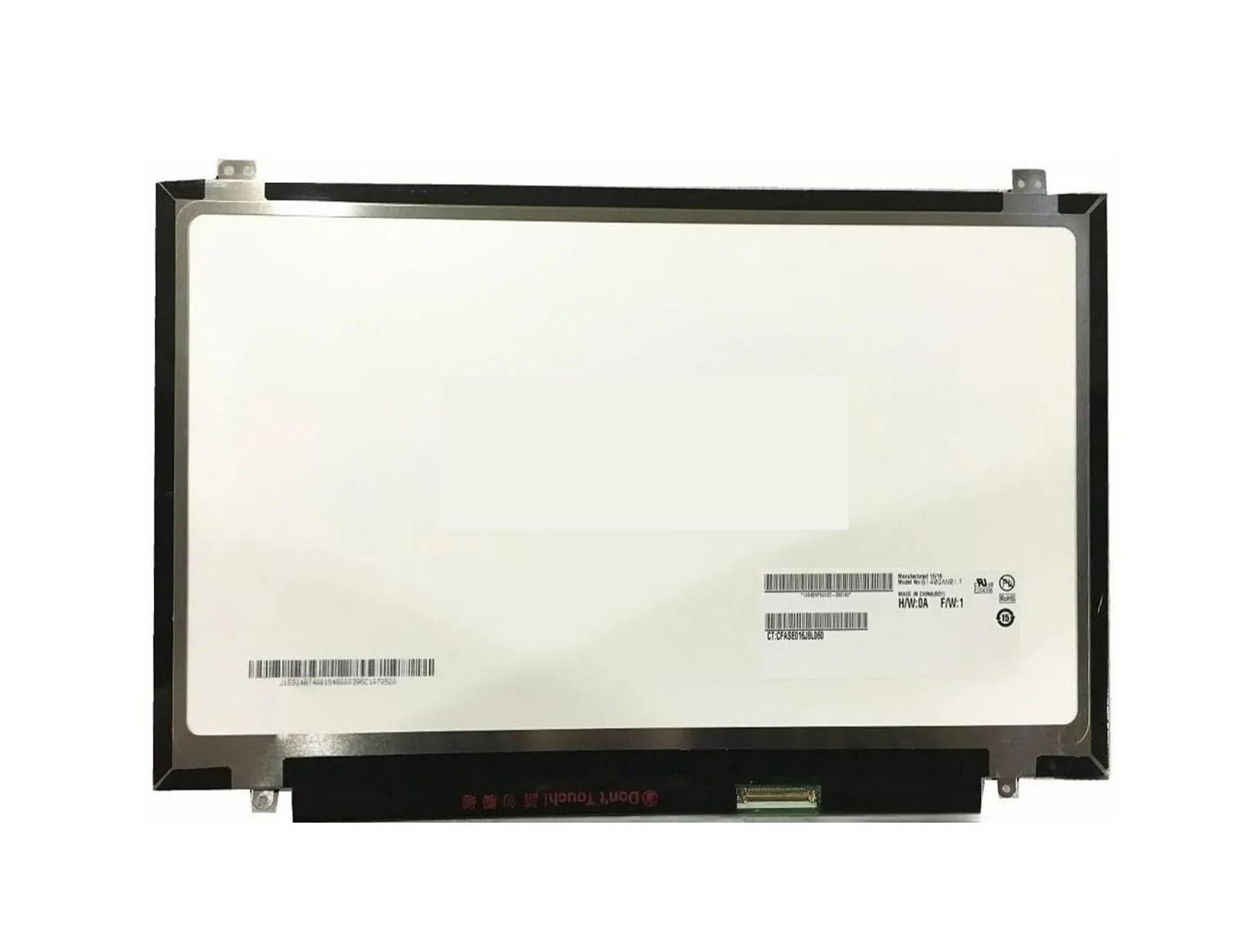 14.0 Pouces B140QAN01.1 2560 * 1440 Travail, Compatible for HP,Elitebook 840 G4 G3 Tour écran LCD LED Affichage matriciel